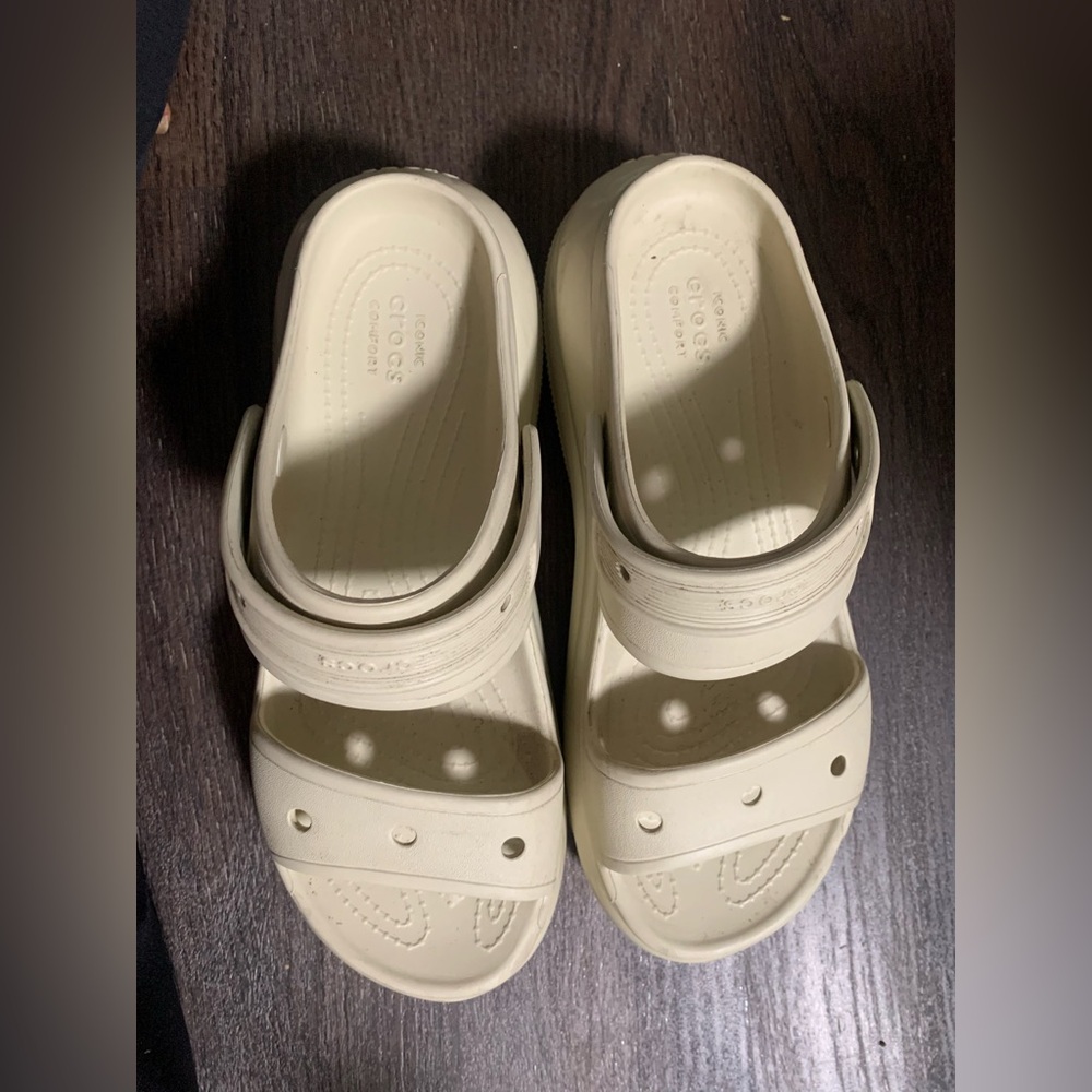 CROCS Sandals in Cream